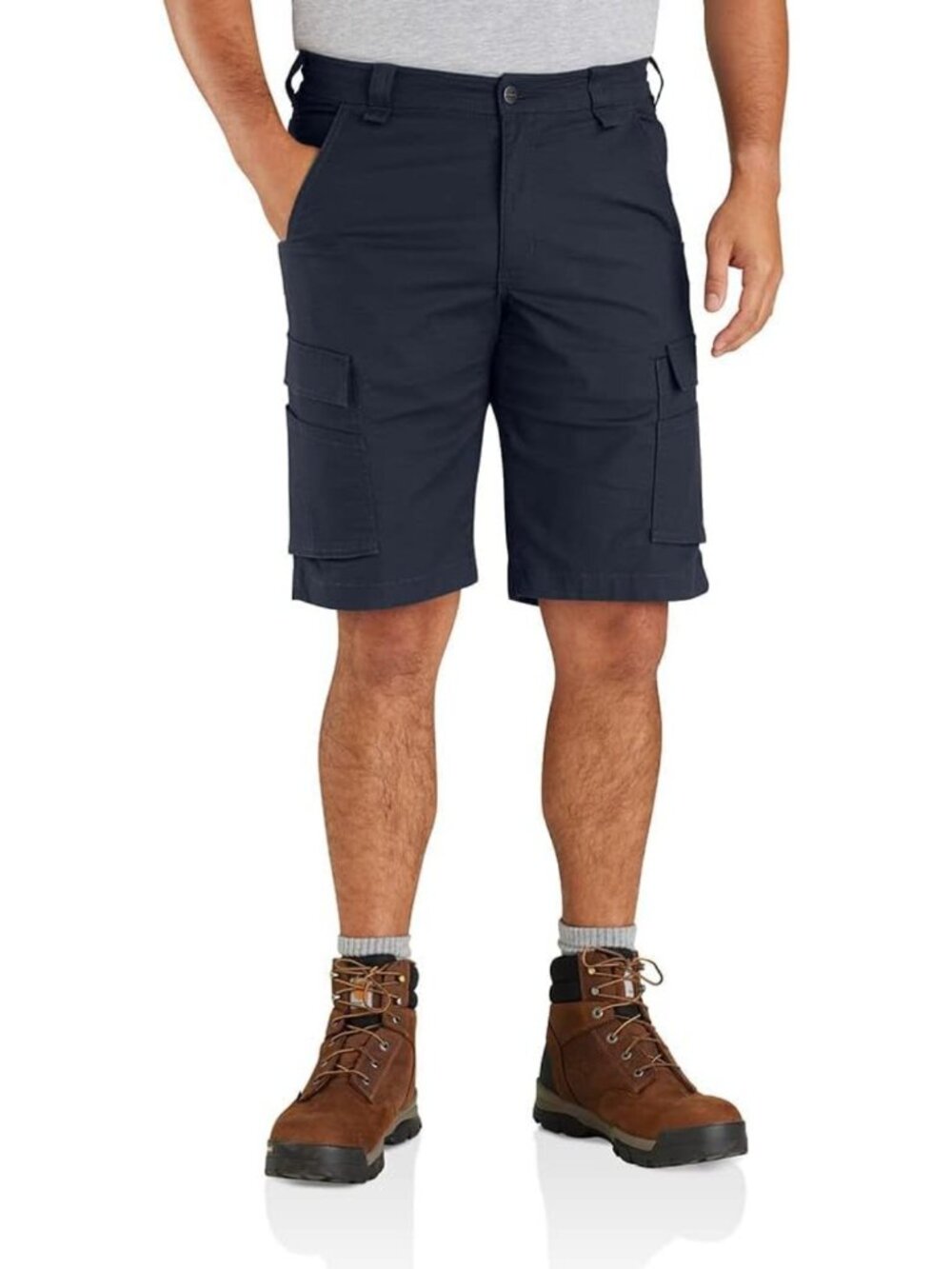 Men's Relaxed Fit Ripstop Cargo Work Shorts - Durable, Lightweight & Versatile